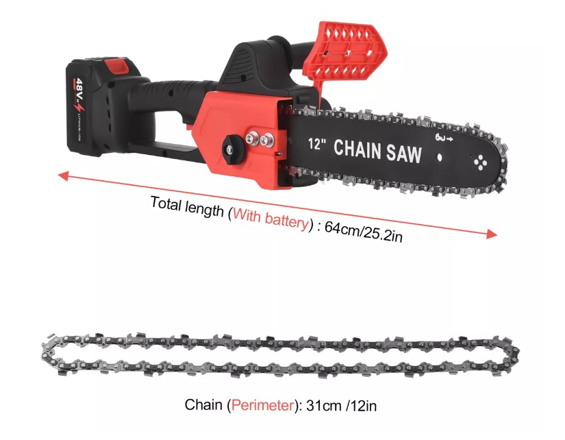 Sierra Eléctrica Inalámbrica 12 pulgadas